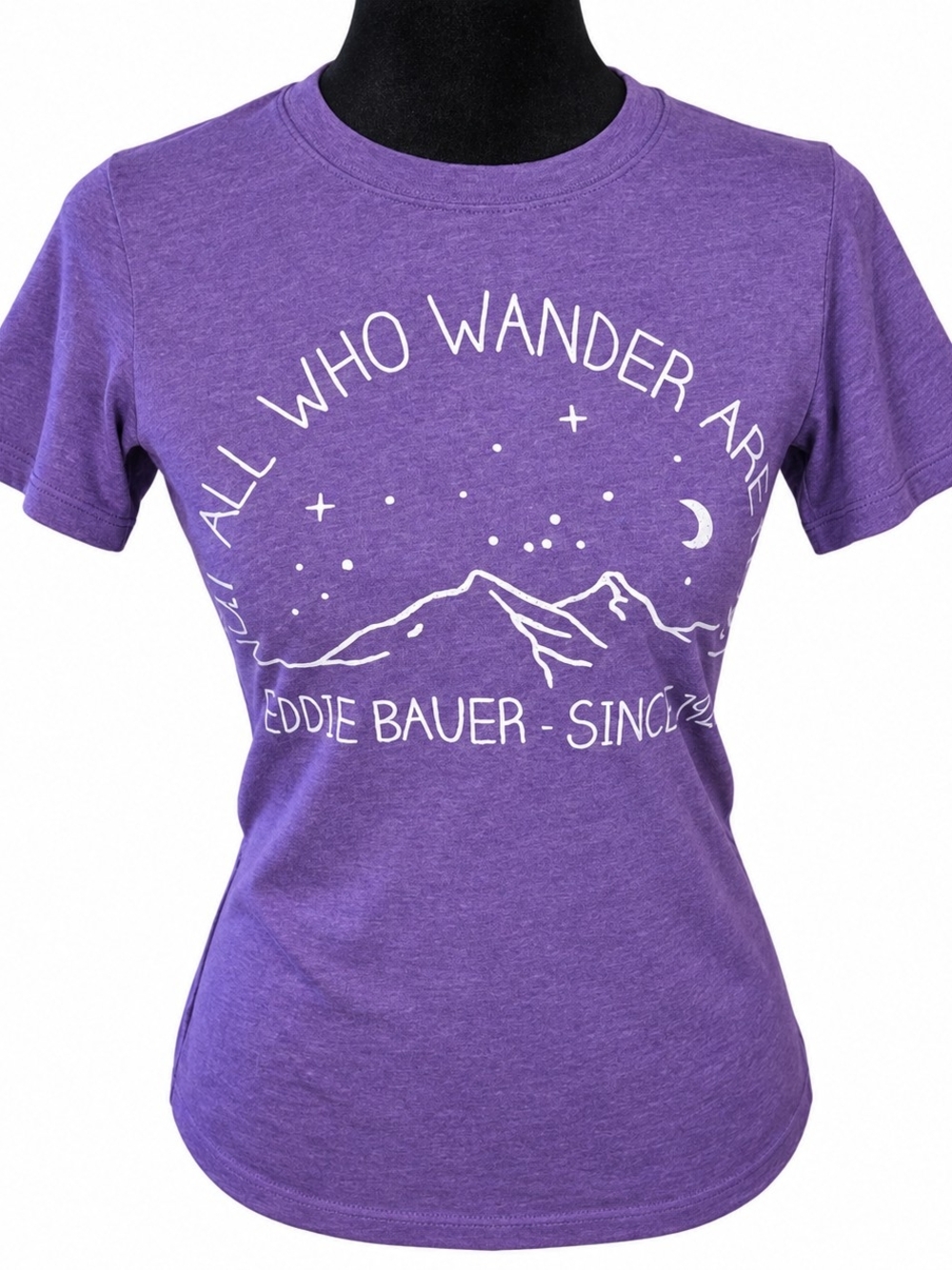 Eddie Bauer “Not All Who Wander Are Lost” Graphic T-Shirt – Women’s XS